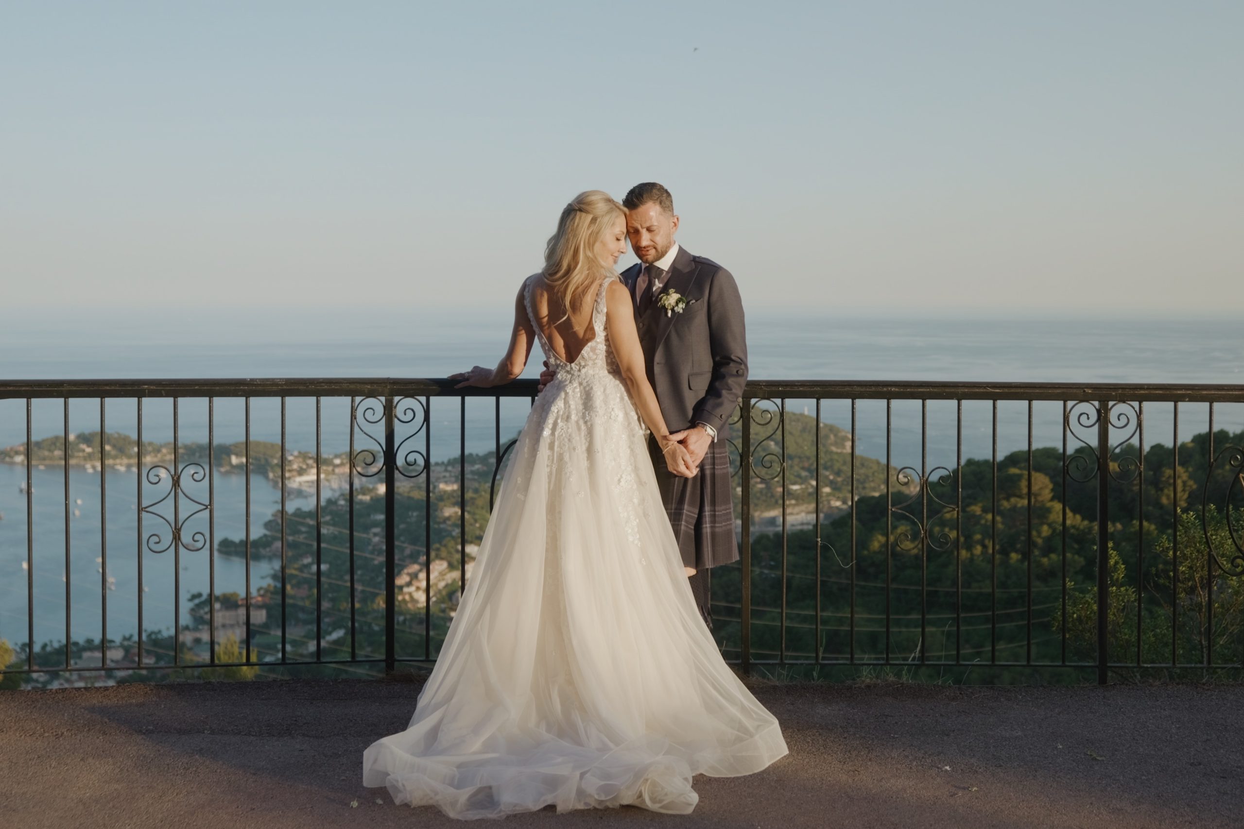 Destination wedding videographer in France